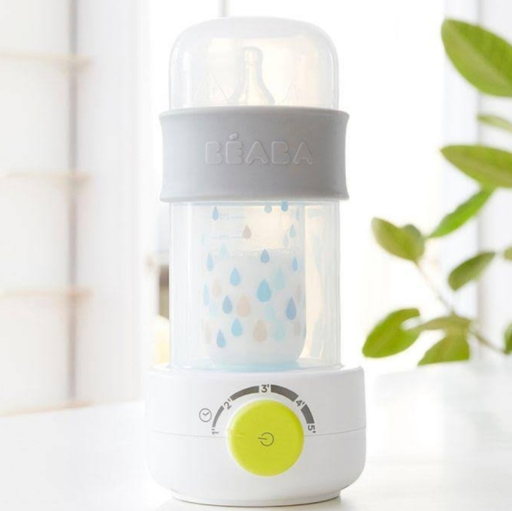 BEABA Quick Baby Bottle Warmer, Steam Sterilizer,